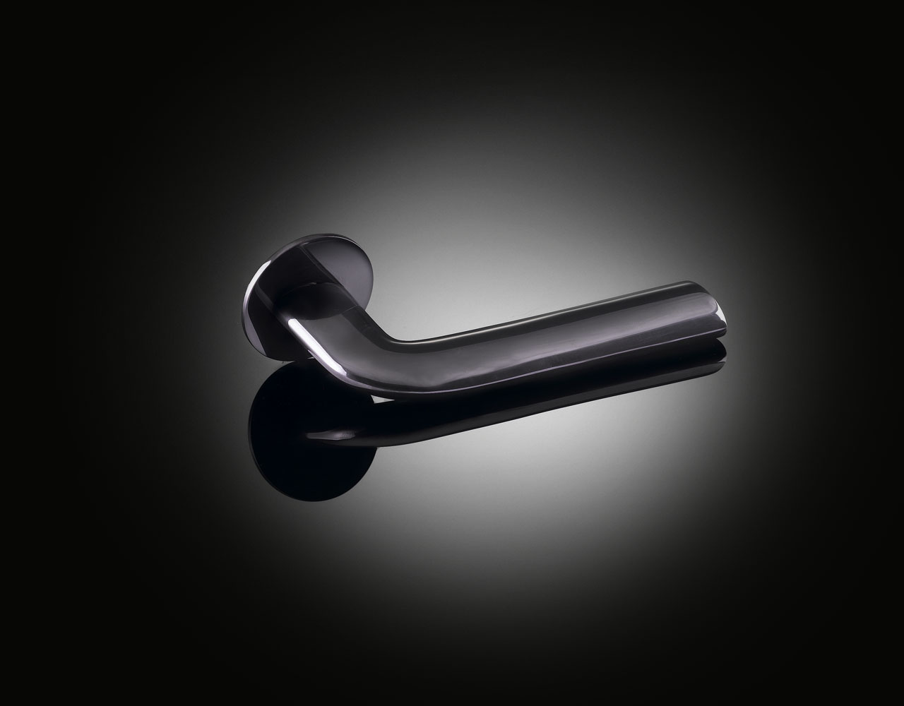 Robin Partington designed lever handle RPL01 in PVD finish