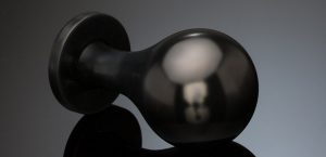 mirror polished black chrome