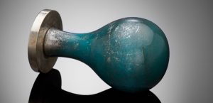 verdigris bluish-green patination